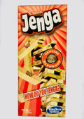 Hasbro Original Jenga Classic Game - High-Quality Wooden Block Stacking Game for Kids & Adults