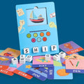 Wooden Learn-to-Spell Kit – 105-Piece Educational Board for Kids!