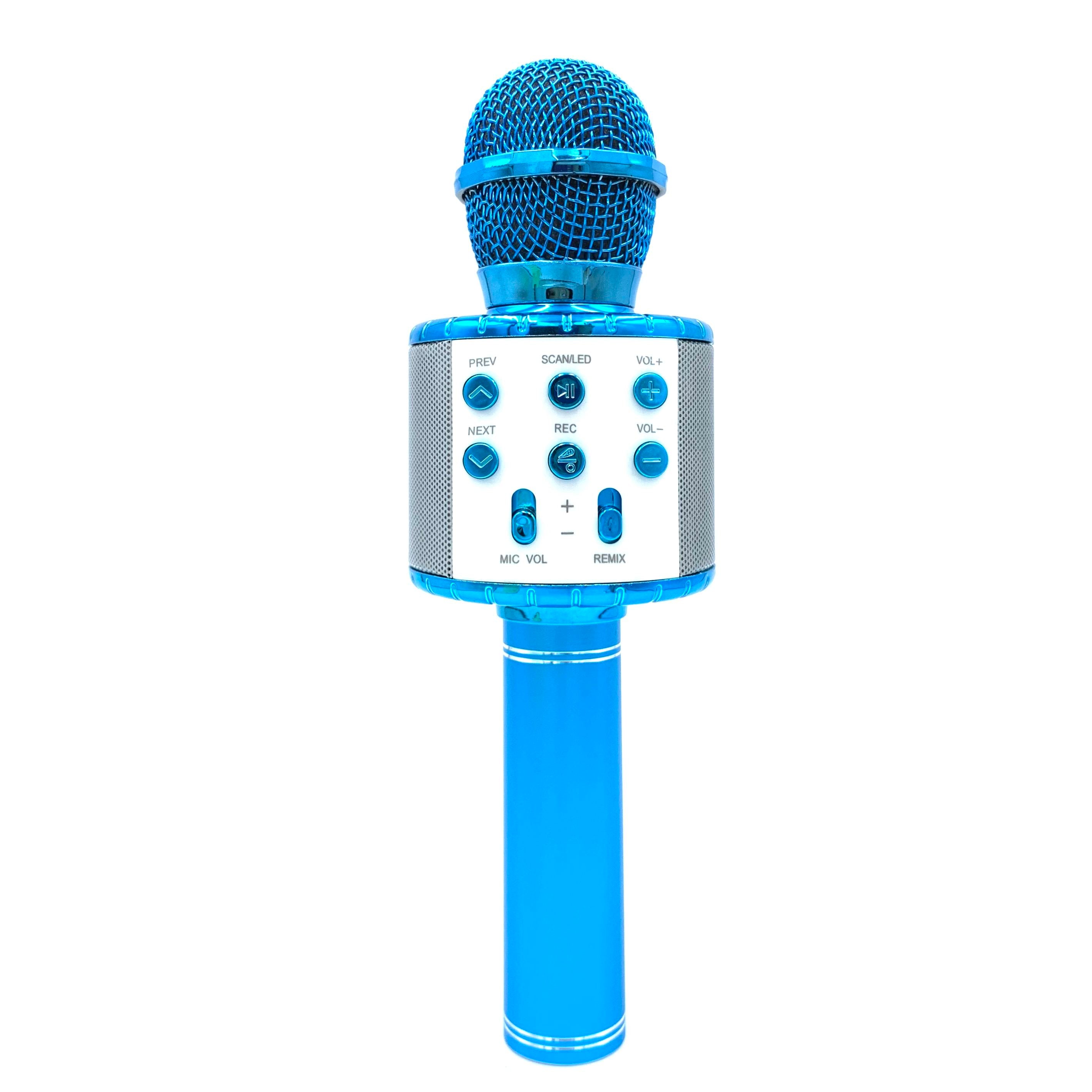 Wireless Karaoke Microphone with Bluetooth Speaker - Portable Rechargeable Singing Mic for Kids & Adults, Compatible with Smartphone, PC, Music Apps | Party Entertainment Gift (Multiple Colors)