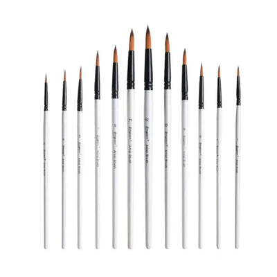 Giorgione Nylon Artist Round Paint Brushes set G-6012R
