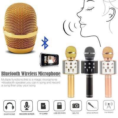 Wireless Karaoke Microphone with Bluetooth Speaker - Portable Rechargeable Singing Mic for Kids & Adults, Compatible with Smartphone, PC, Music Apps | Party Entertainment Gift (Multiple Colors)