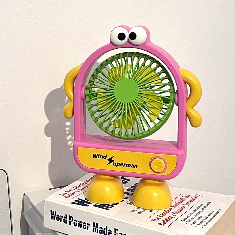 USB Mini Fan – Super Strong Wind, Portable Desk & Outdoor Fan!
