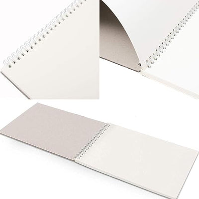 A3 Watercolor Pad – 160 GSM Acid-Free Spiral Sketchbook for Artists & Kids!