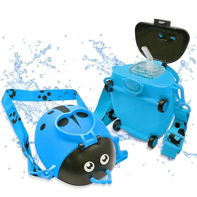 Ladybug Sip Water Bottle – Imported Adorable & Leak-Proof Hydration for Kids!