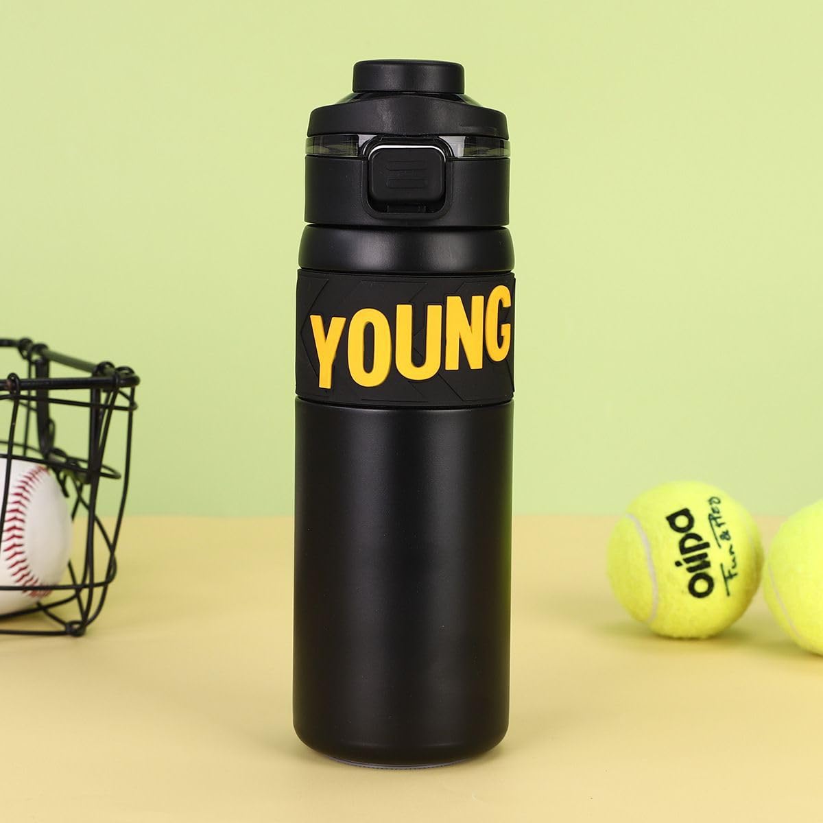 Young Explorer Steel Water Bottle – Premium Imported Hydration for Kids & Teens!