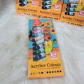 NEW ARRIVAL Acrylic Colour Set – Vibrant, Quick-Drying Paints for Every Canvas!