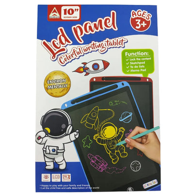 10-Inch Space LCD Writing Tablet – Colorful Educational Toy for Kids!