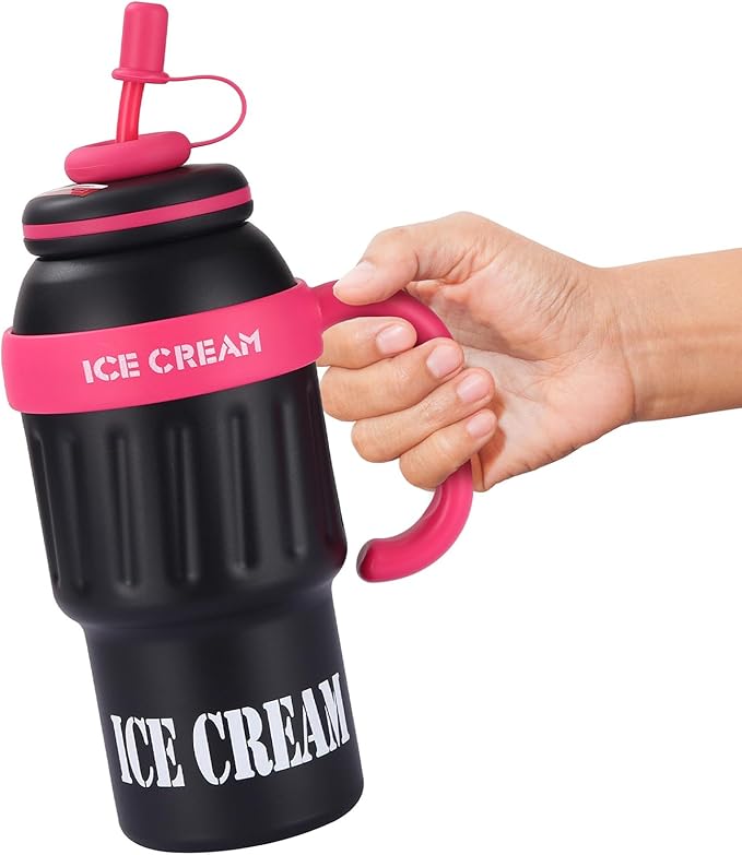 FrostyFun Ice Cream Water Bottle – Sweet Hydration with a Twist!