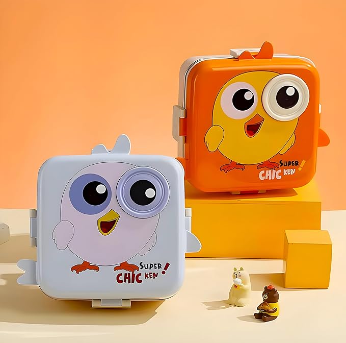High Quality Imported 304 Stainless Steel Portion Lunch Box