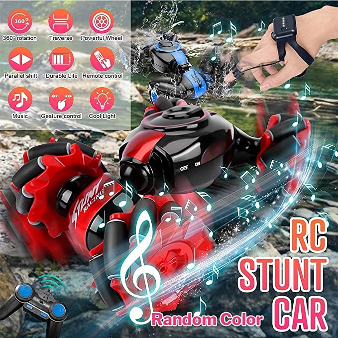 Gesture Control Stunt Car – Hand Motion Remote-Free Racing Toy!