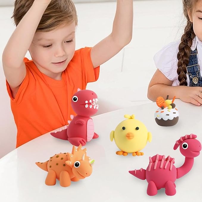 Keep Smiling Air Dry Clay Kit – Creative, Reusable Modeling Clay for Kids!
