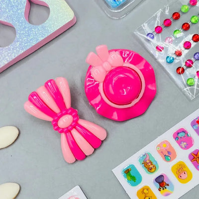 2-in-1 Beauty Makeup Kit – Portable Cosmetic Toy for Girls!