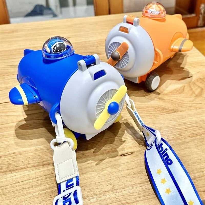 AeroFly Kids Water Bottle – Imported Premium Aeroplane Shape for Fun Hydration!