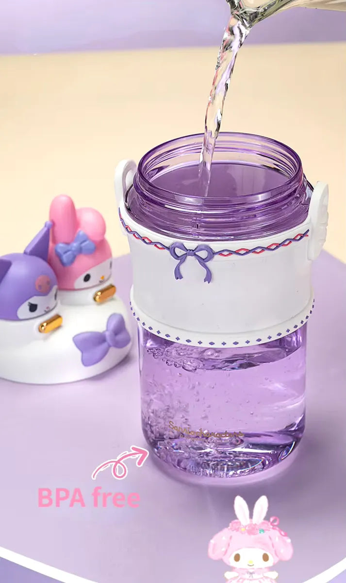 Fashion Cartoon Vacuum Water Bottle – Stylish