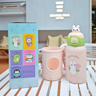 Premium Steel Water Bottle – Imported High-Qidity Hydration for Kids!