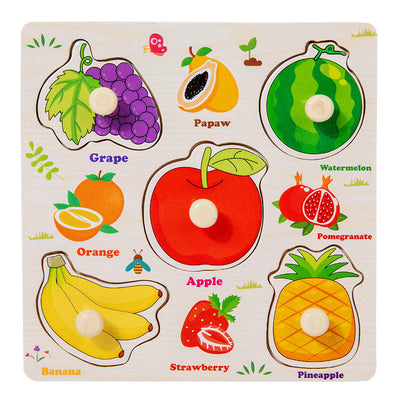 Keep Smiling Educational Wooden Board – Multifunctional Learning Toy for Kids!