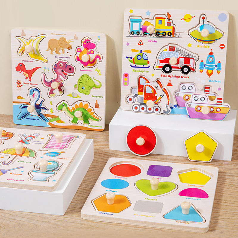 Keep Smiling Educational Wooden Board – Multifunctional Learning Toy for Kids!