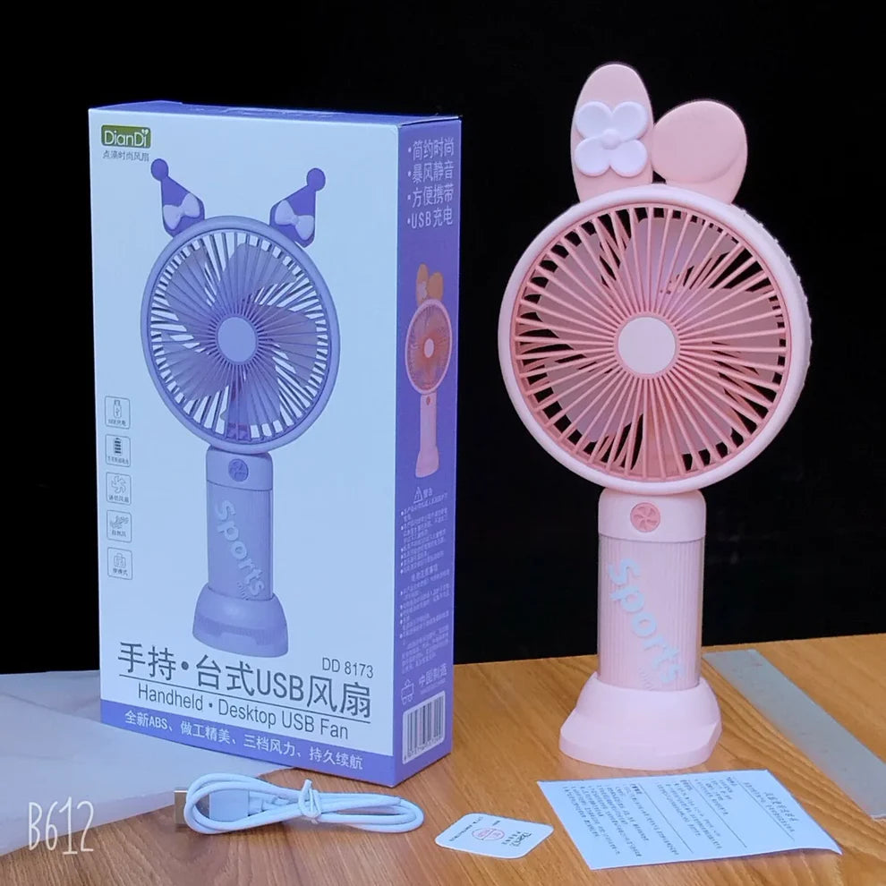 Kawaii Sanrio Handheld Fan – Portable, Cute & Cool!