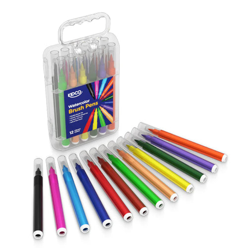 Watercolor Brush Markers – Effortless Blending & Vibrant Washes for Artists!