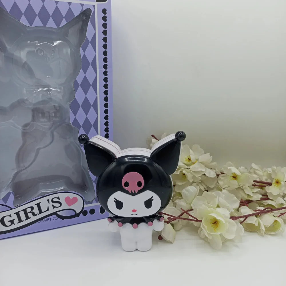 Kuromi Style Makeup Kit – Cute & Edgy Cosmetic Toy for Kids!