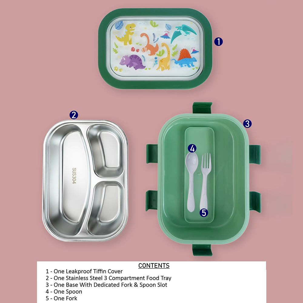 Imported Stainless Steel Lunch Boxes – Premium Freshness for On-the-Go Meals!