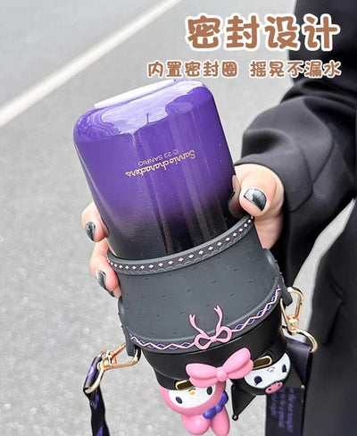 Fashion Cartoon Vacuum Water Bottle – Stylish