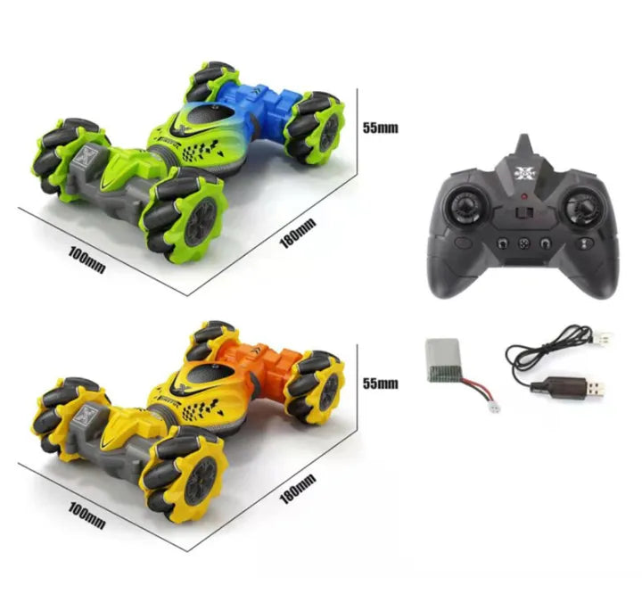 4WD RC Car Toy 2.4G Radio Remote Control Cars RC Watch Gesture Sensor Rotation Twist Stunt Drift Vehicle Toy for Children Kids