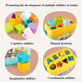 Baby Shape Sorter Toy - ABC & Shape Learning Game for Toddlers 18+ Months, Early Educational Developmental Sorting Toy