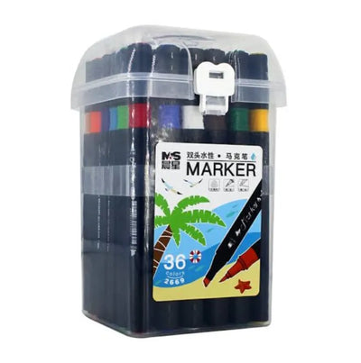 Keep Smiling Artisan Sketch Markers – Double-Headed Premium Markers for Professional Art & Design!
