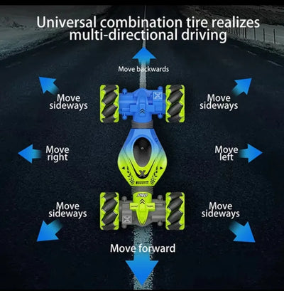 4WD RC Car Toy 2.4G Radio Remote Control Cars RC Watch Gesture Sensor Rotation Twist Stunt Drift Vehicle Toy for Children Kids