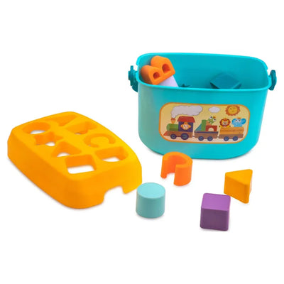 Baby Shape Sorter Toy - ABC & Shape Learning Game for Toddlers 18+ Months, Early Educational Developmental Sorting Toy