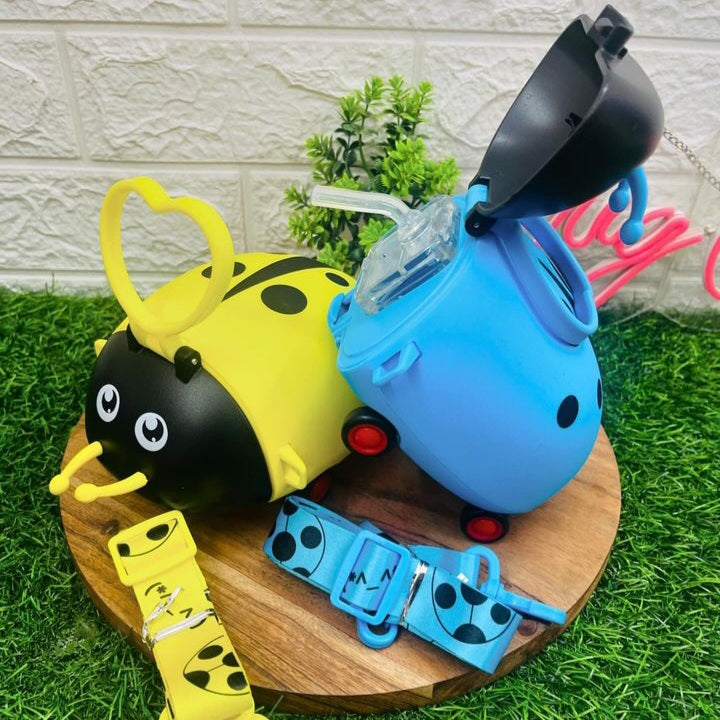 Ladybug Sip Water Bottle – Imported Adorable & Leak-Proof Hydration for Kids!