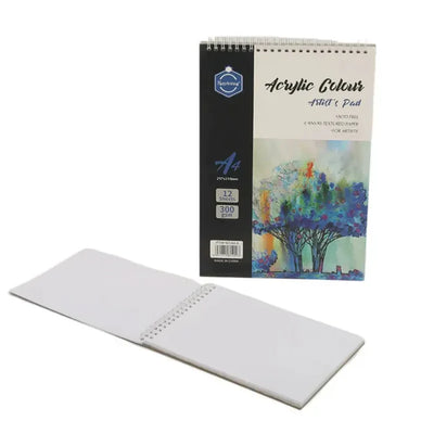 Keep Smiling Acrylic Color Artist - Sketch Pad