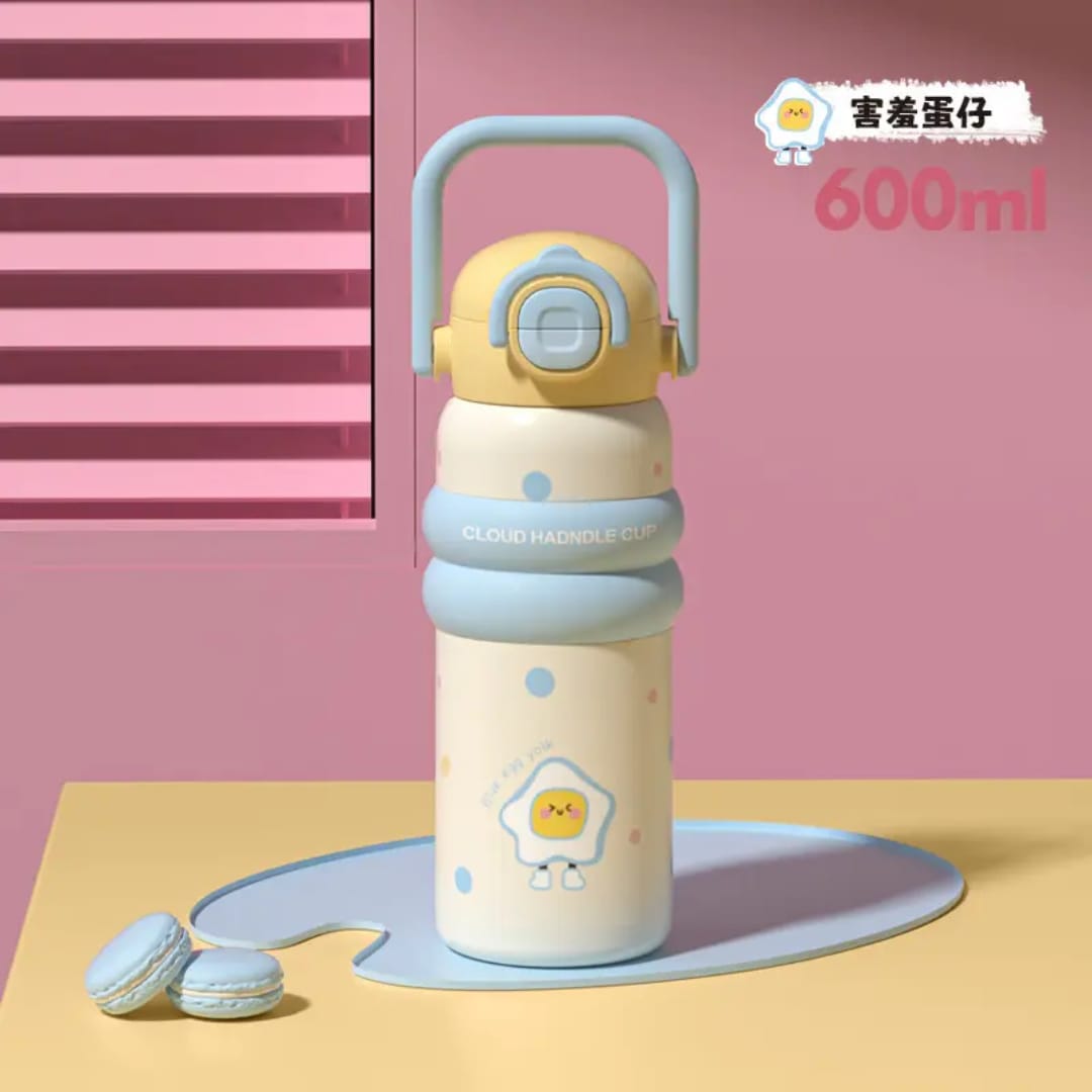 Premium Steel Water Bottle – Imported High-Qidity Hydration for Kids!