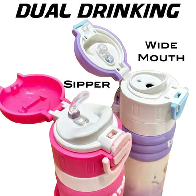 Adventure Steel Water Bottle – Imported Premium Hydration for Kids!