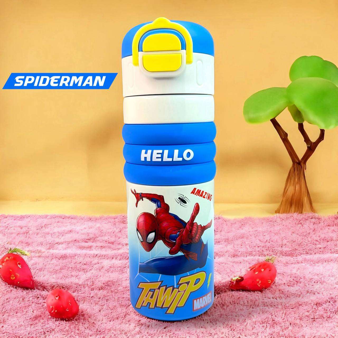Adventure Steel Water Bottle – Imported Premium Hydration for Kids!