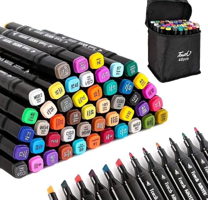 Master Artist's 24,36,48 Copic Twin Double-Headed Alcohol Ink Markers