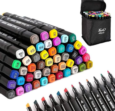 Master Artist's 24,36,48 Copic Twin Double-Headed Alcohol Ink Markers