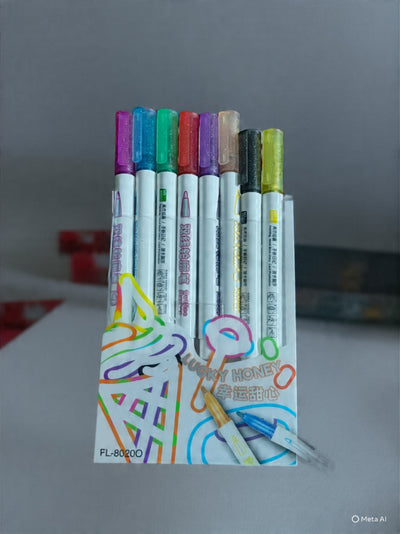 Magic Color-Changing Highlighter Art Set - 8 Pieces