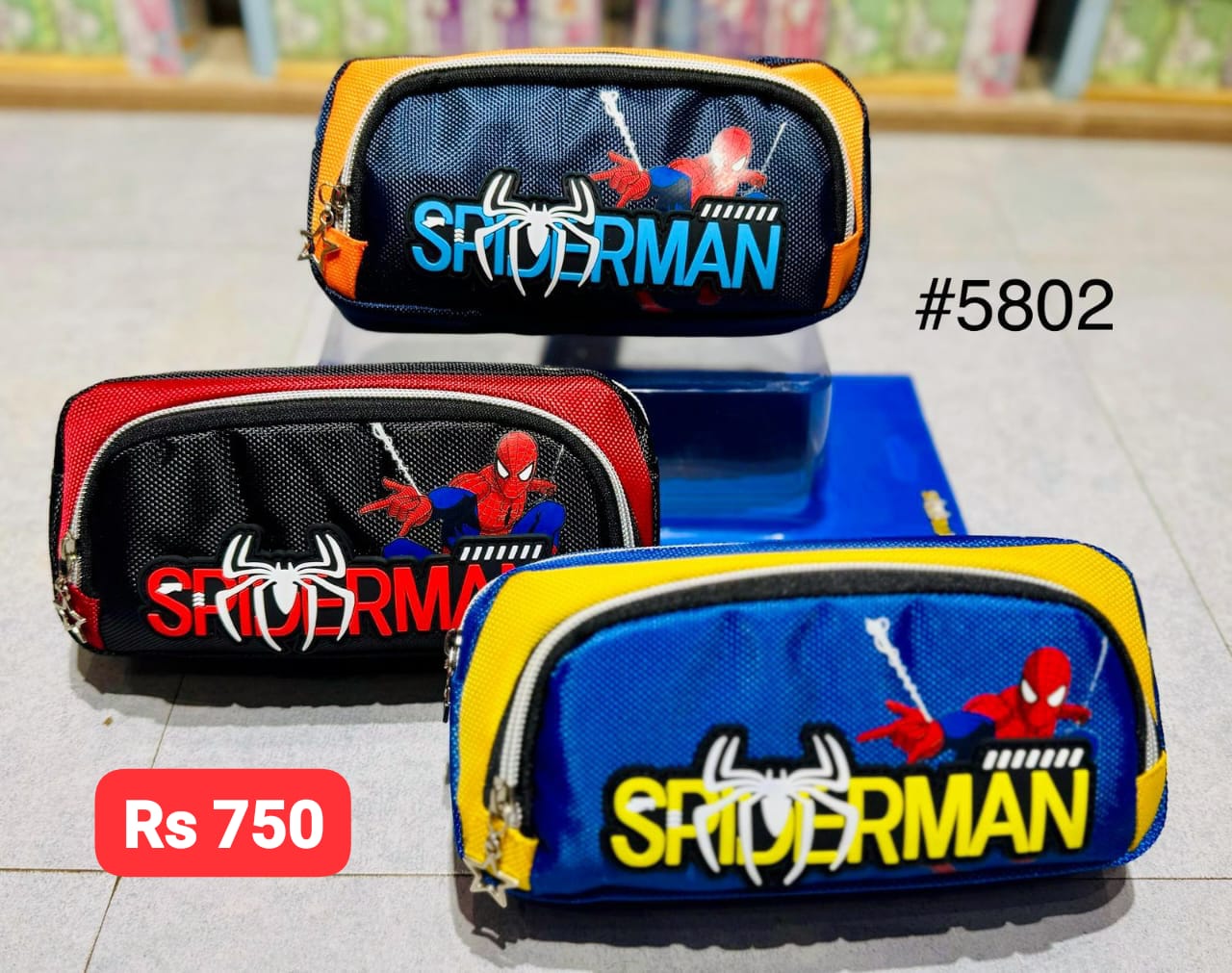 Boys Character Pouches