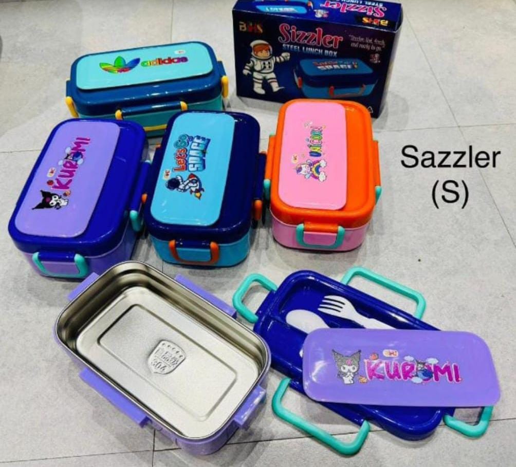Premium Sparkle Lunch Box – Imported Best Quality Sazzler Design