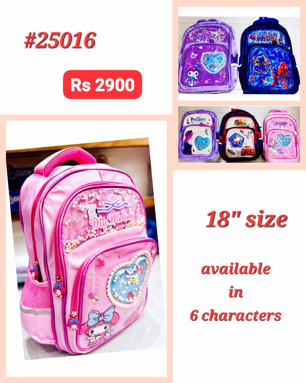 Character Explorer School Bags – Premium Imported Fun & Function!