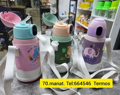 Adventure Steel Water Bottle – Imported Premium Hydration for Kids!