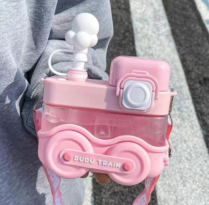 Choo-Choo Train Water Bottle – Imported Fun & Functional Hydration for Kids!