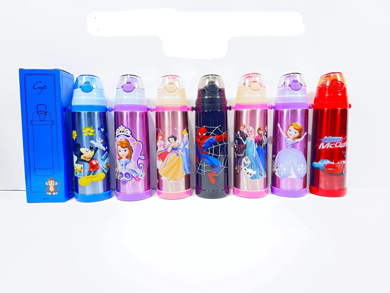 Character Adventure Stainless Steel Water Bottle – Imported Premium Fun & Hydration!
