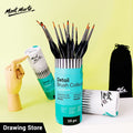 Artistic Touch Brush Set: 15-Piece Taklon Bristle Collectio