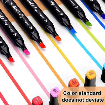 Master Artist's 24,36,48 Copic Twin Double-Headed Alcohol Ink Markers