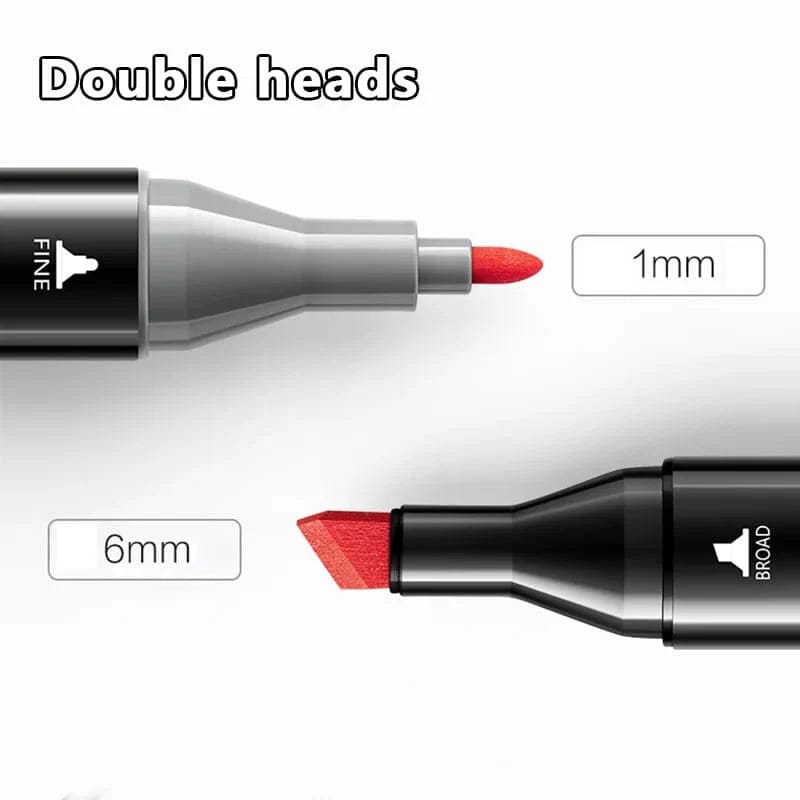 Master Artist's 24,36,48,60,80,100,120,168 Copic Twin Double-Headed Alcohol Ink Markers
