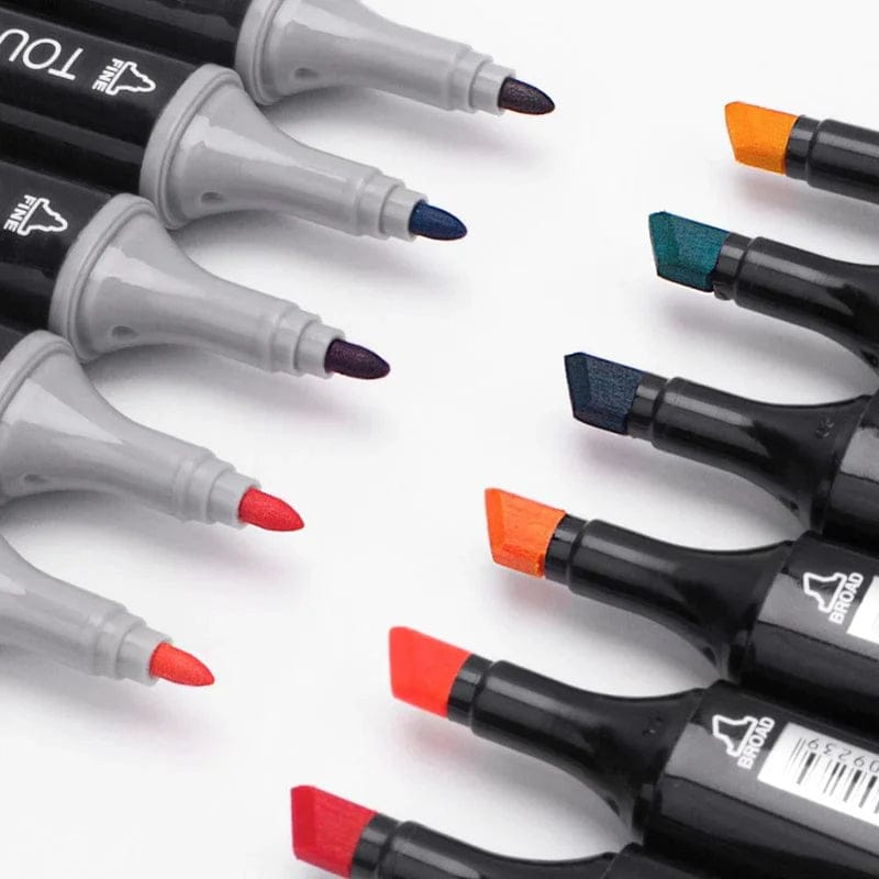 Master Artist's 24,36,48,60,80,100,120,168 Copic Twin Double-Headed Alcohol Ink Markers