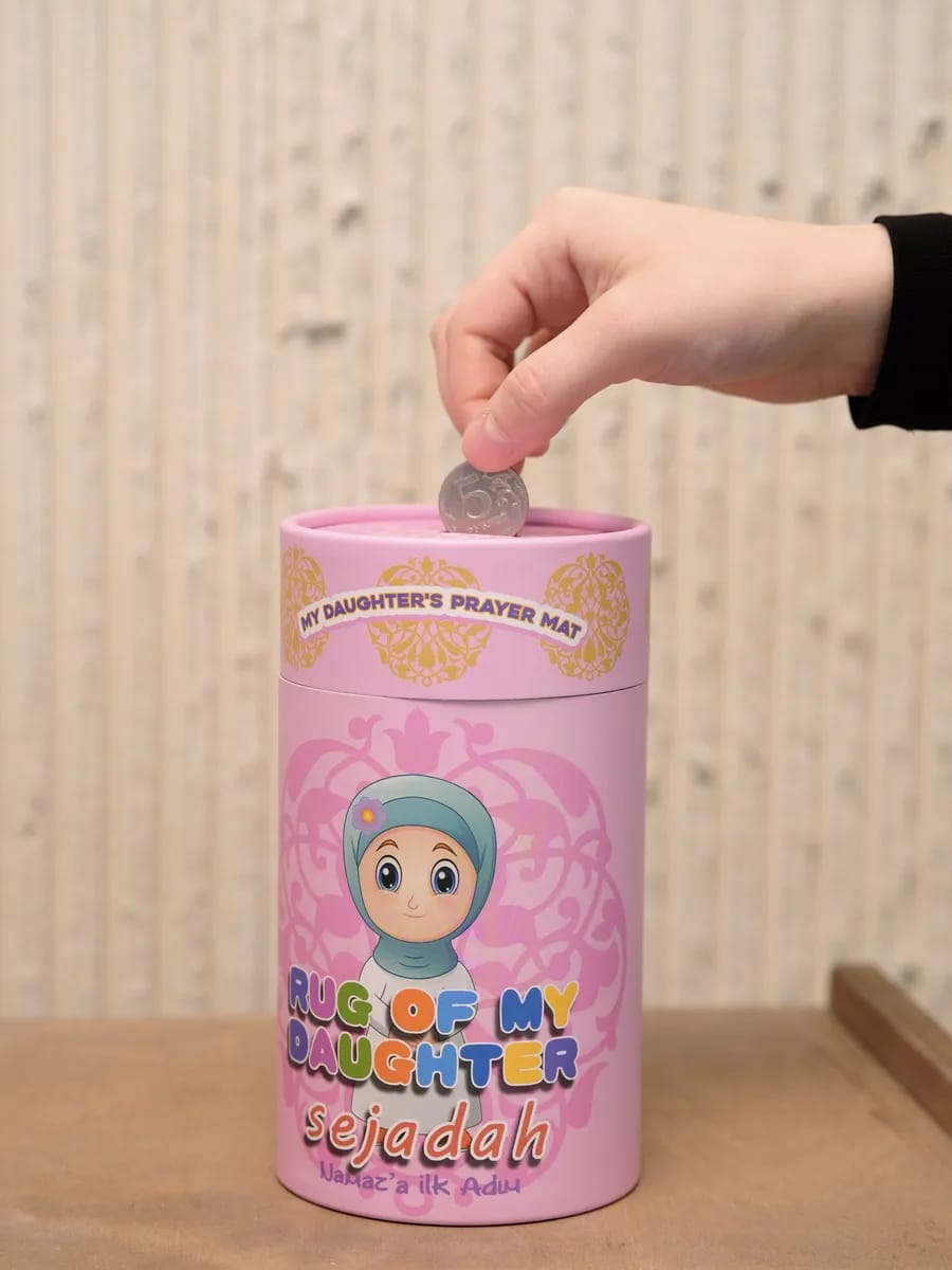 Kids Islamic Prayer Gift Set (Blue & Pink) – Complete Namaz Starter Kit for Children
